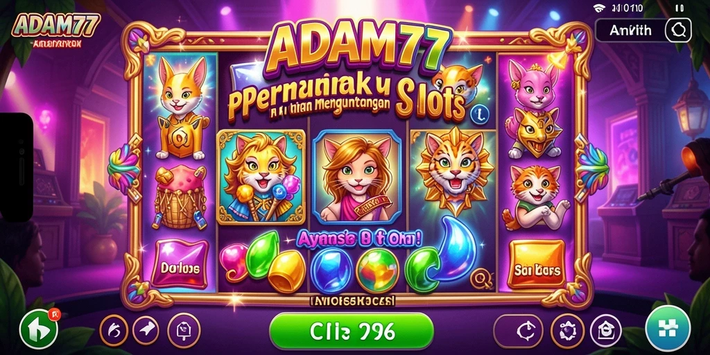 Gameplay menarik ADAM77 dengan efek visual memukau
