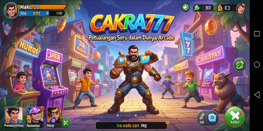 Tampilan screenshot gameplay CAKRA777 yang seru dan penuh tantangan.