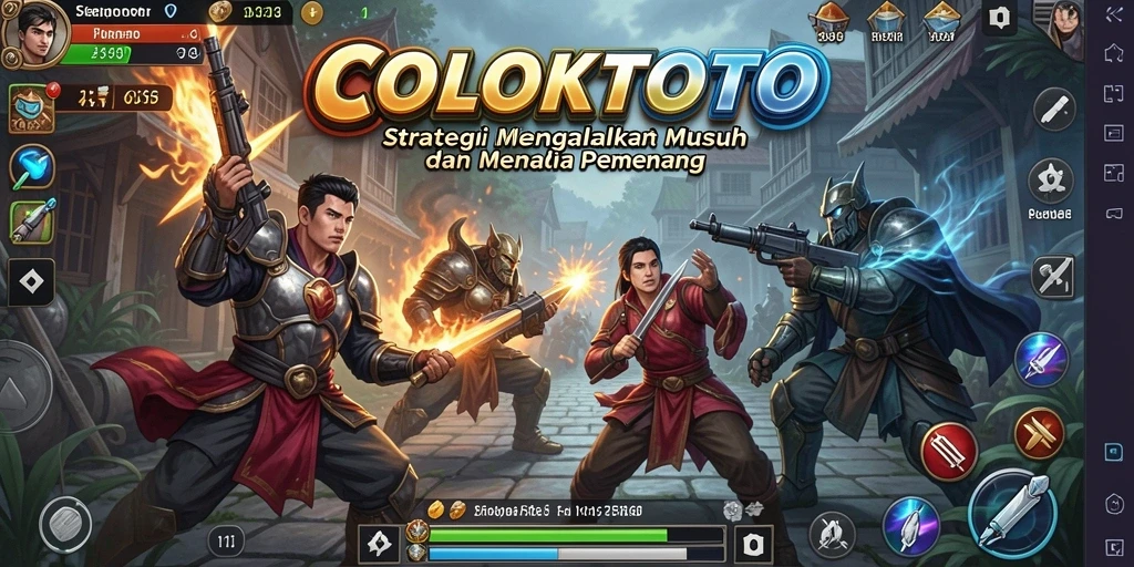 Gameplay COLOKTOTO yang intens dan mengasyikkan.