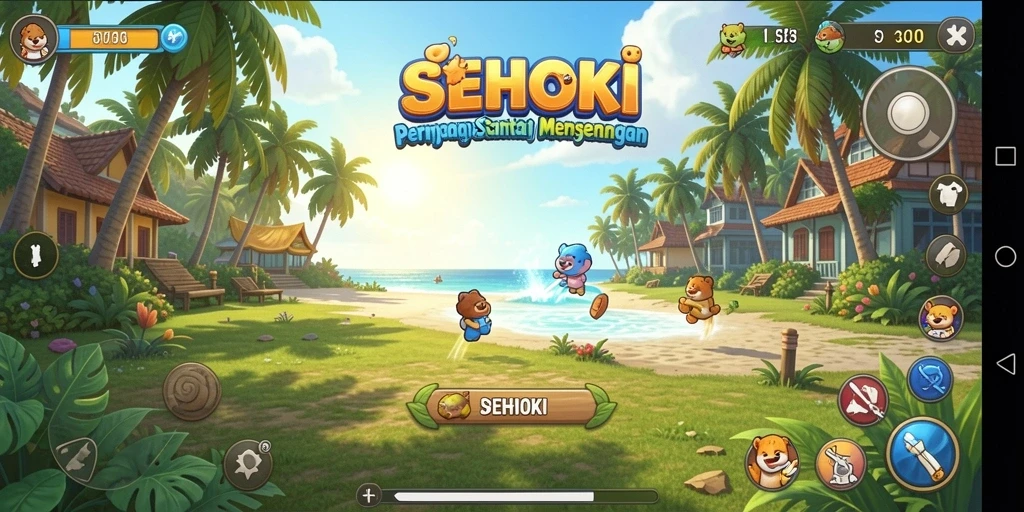Screenshot gameplay SEHOKI yang menampilkan keseruan permainan Casual.